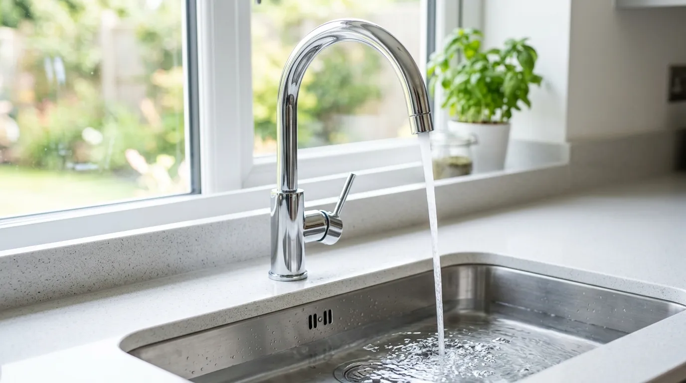 Local Plumbing Master Pros same day plumber fixing a faucet in Olean, NY