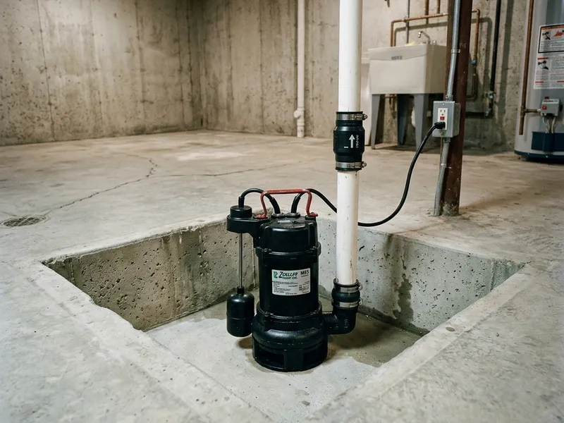 Sump Pump Installation Plumber in Olean, NY